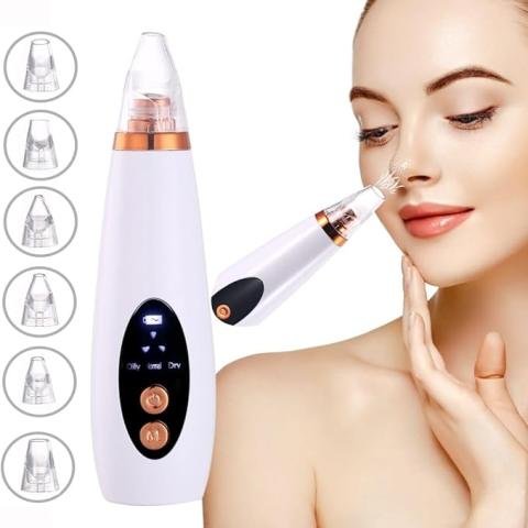 Rechargeable Vacuum Facial Blackhead Removal Machine