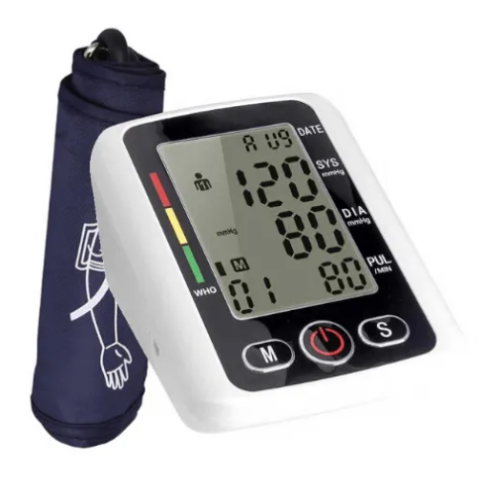 Electronic & Digital Blood Pressure Monitor with Voice Function